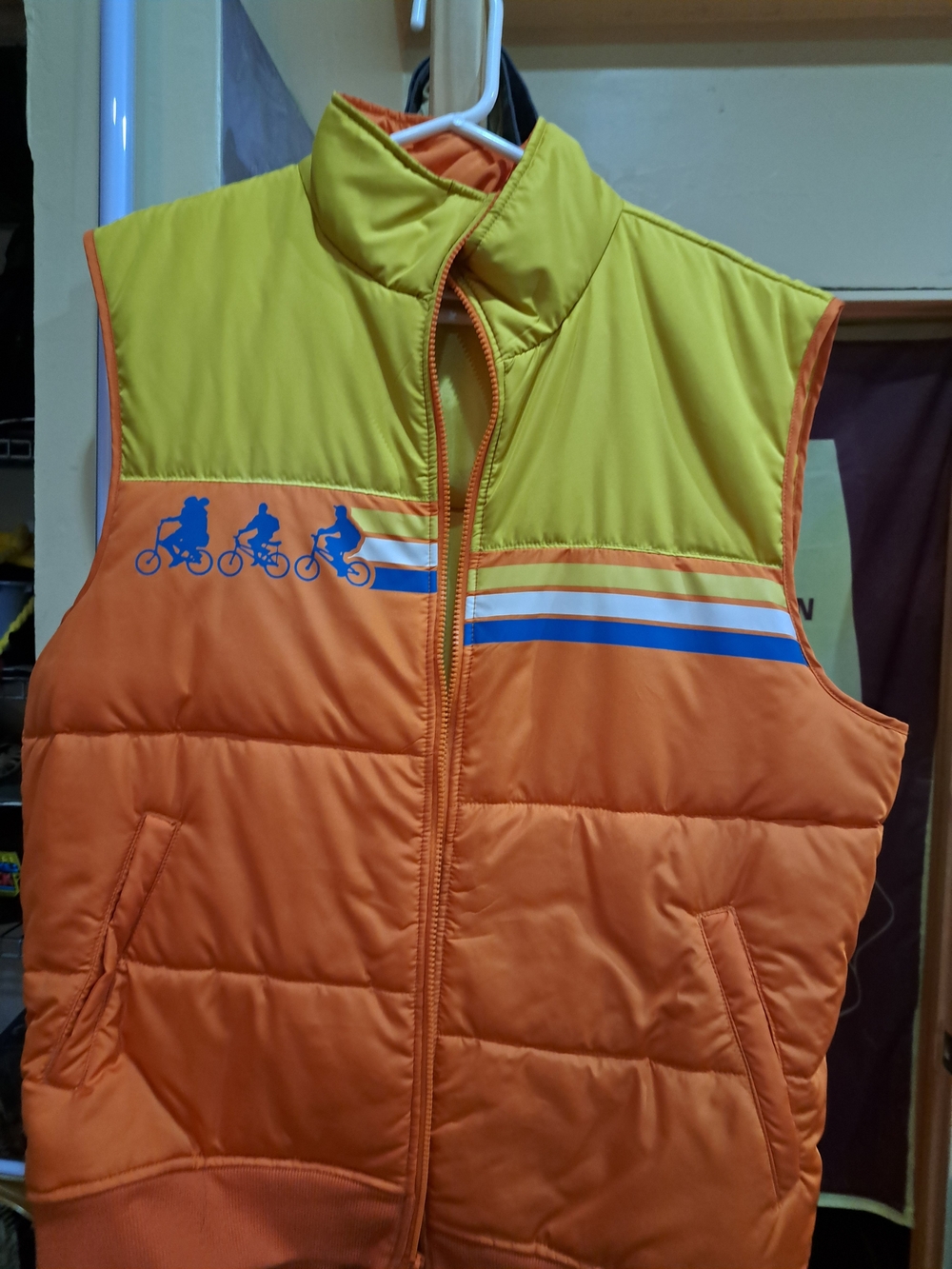 Mens 2Xl Stranger Things Will Byers Puffer Vest